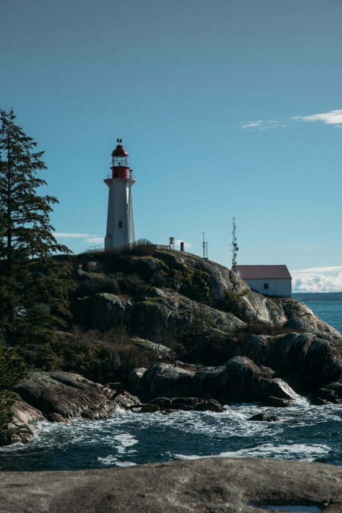 Point Atkinson Lighthouse near Caulfeild and Eagle Harbour — mobile tire sales by The Tire Valet